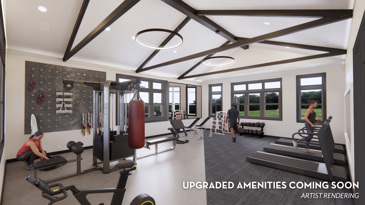 Upgraded Fitness Center Coming Soon!